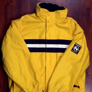 Yellow Nautica Competition Reversible Jacket